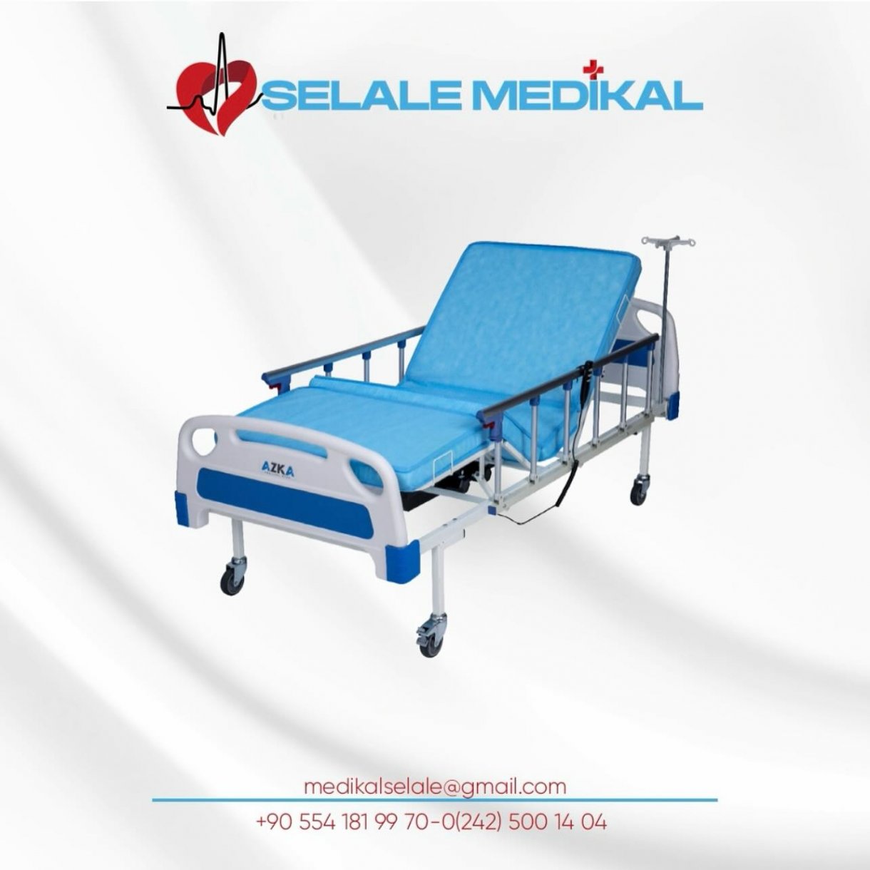 2 Motorlu Hasta Yatağı