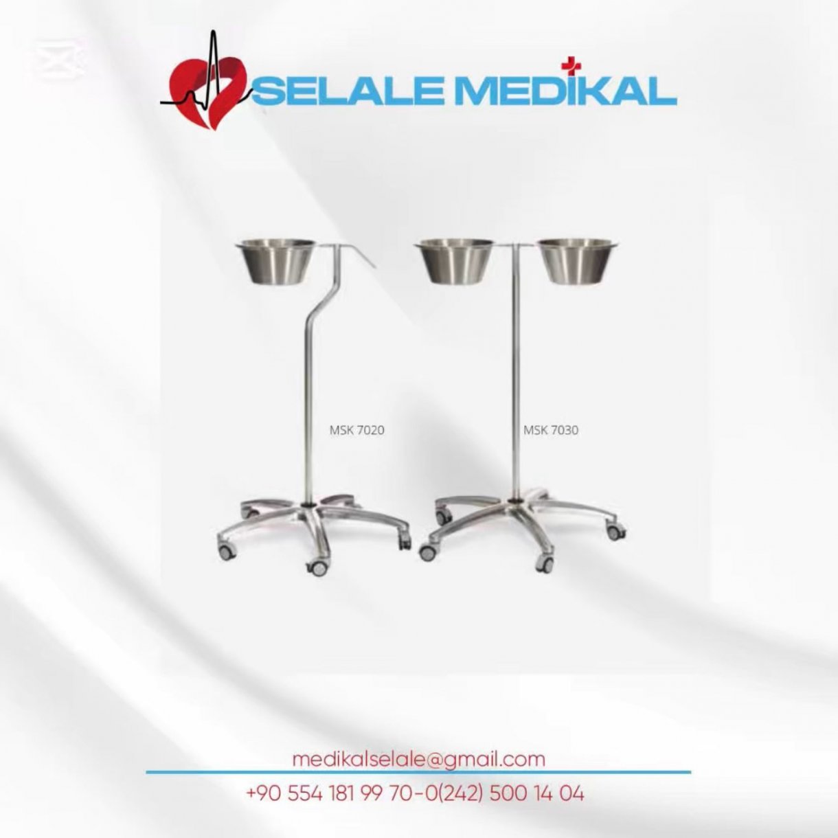 CERRAHİ SEHPALI KONİK KÜVET