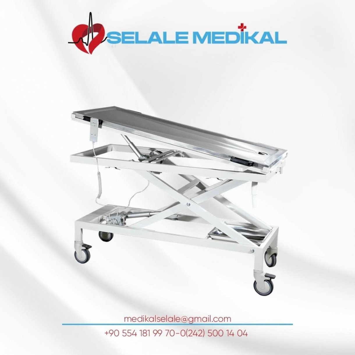 Elektrikli Veteriner Muayene Masası