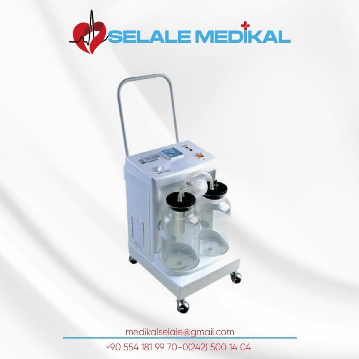 Galena 7A-23D Cerrahi Aspiratör