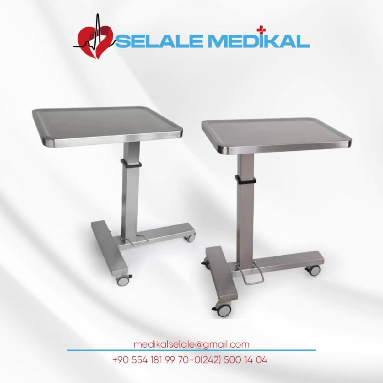 PASLANMAZ ÇELİK MAYO MASA