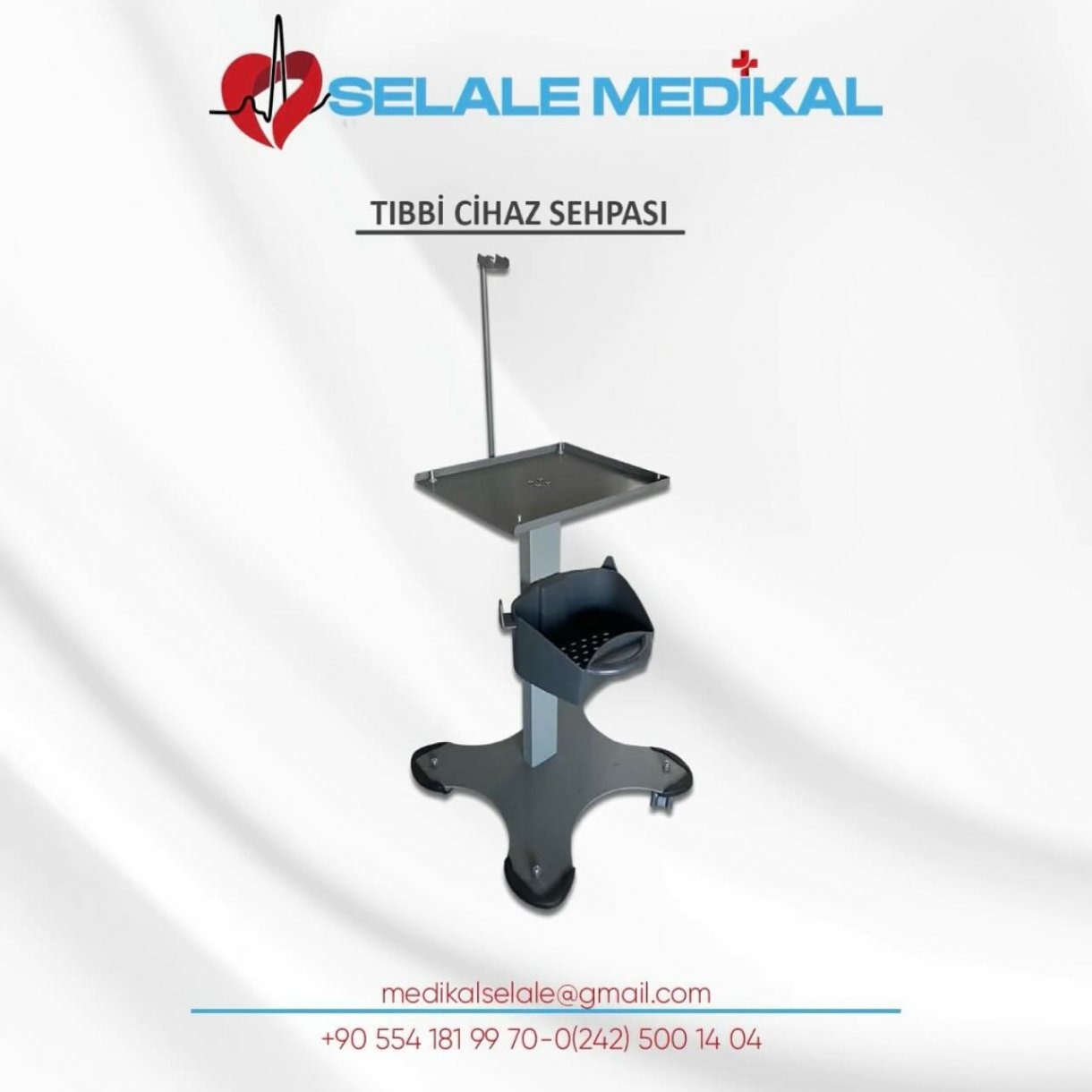 Tıbbi Cihaz Sehpası